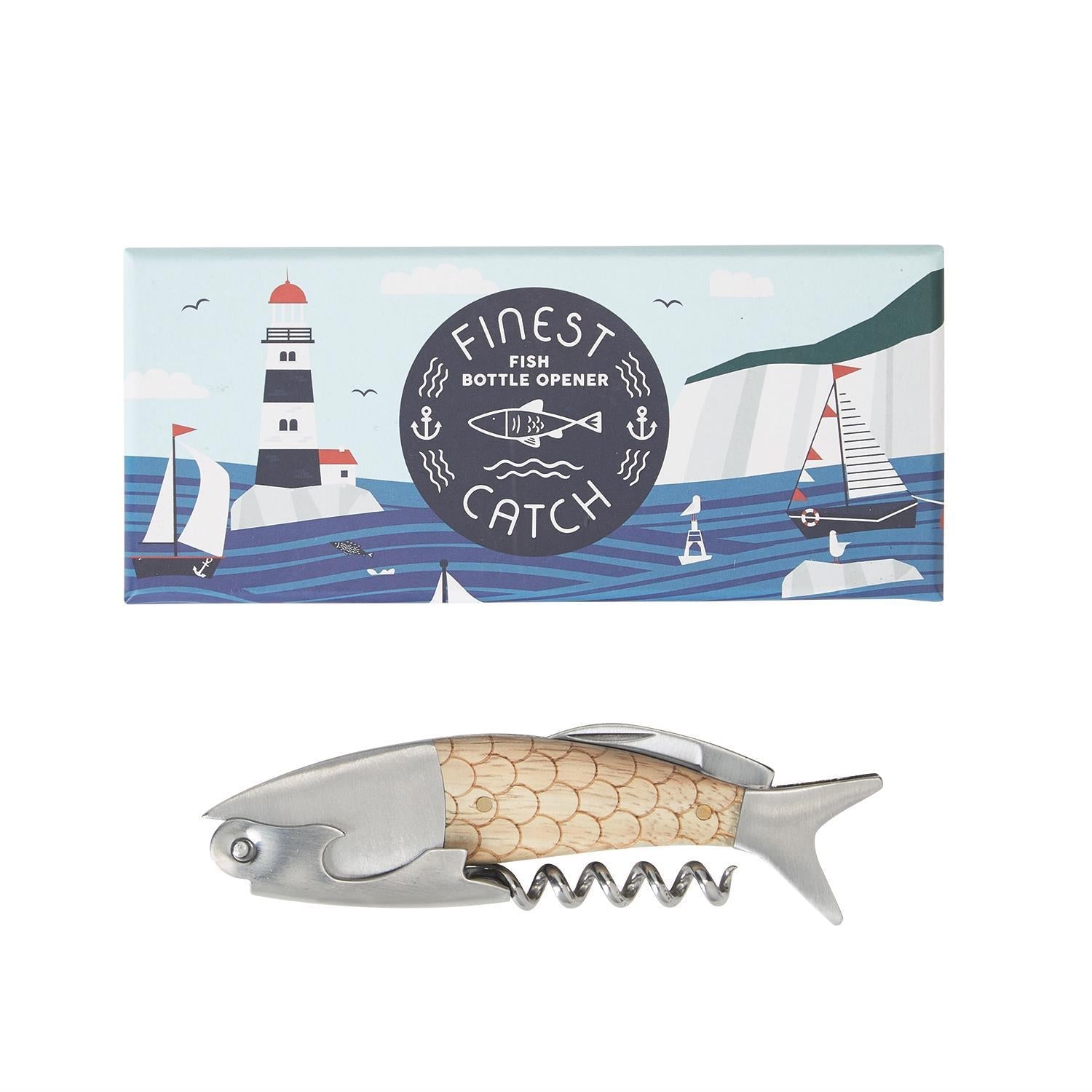 Fish Shape 3-in-1 Bottle Opener
