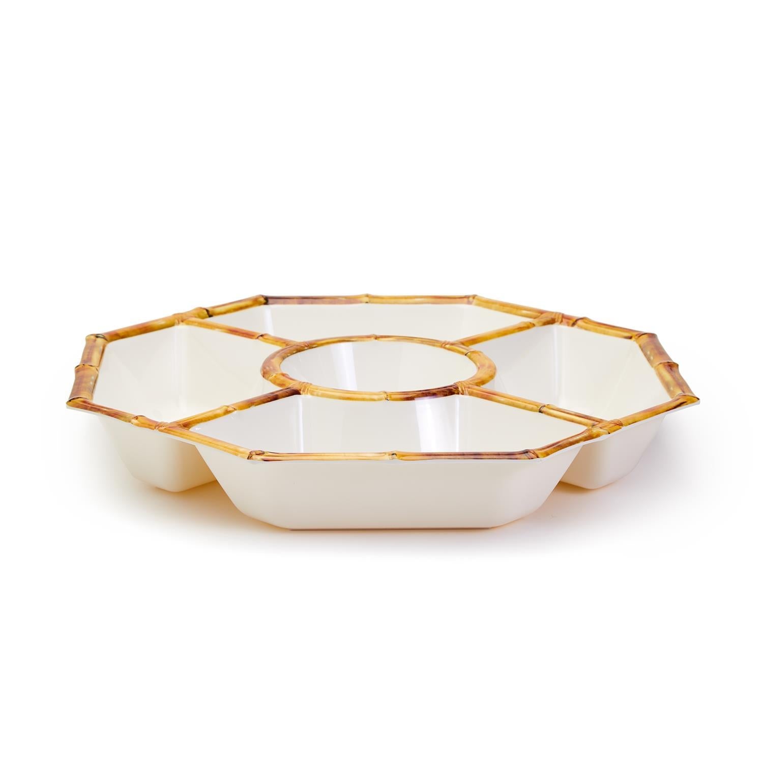 Bamboo Chip & Dip Bowl