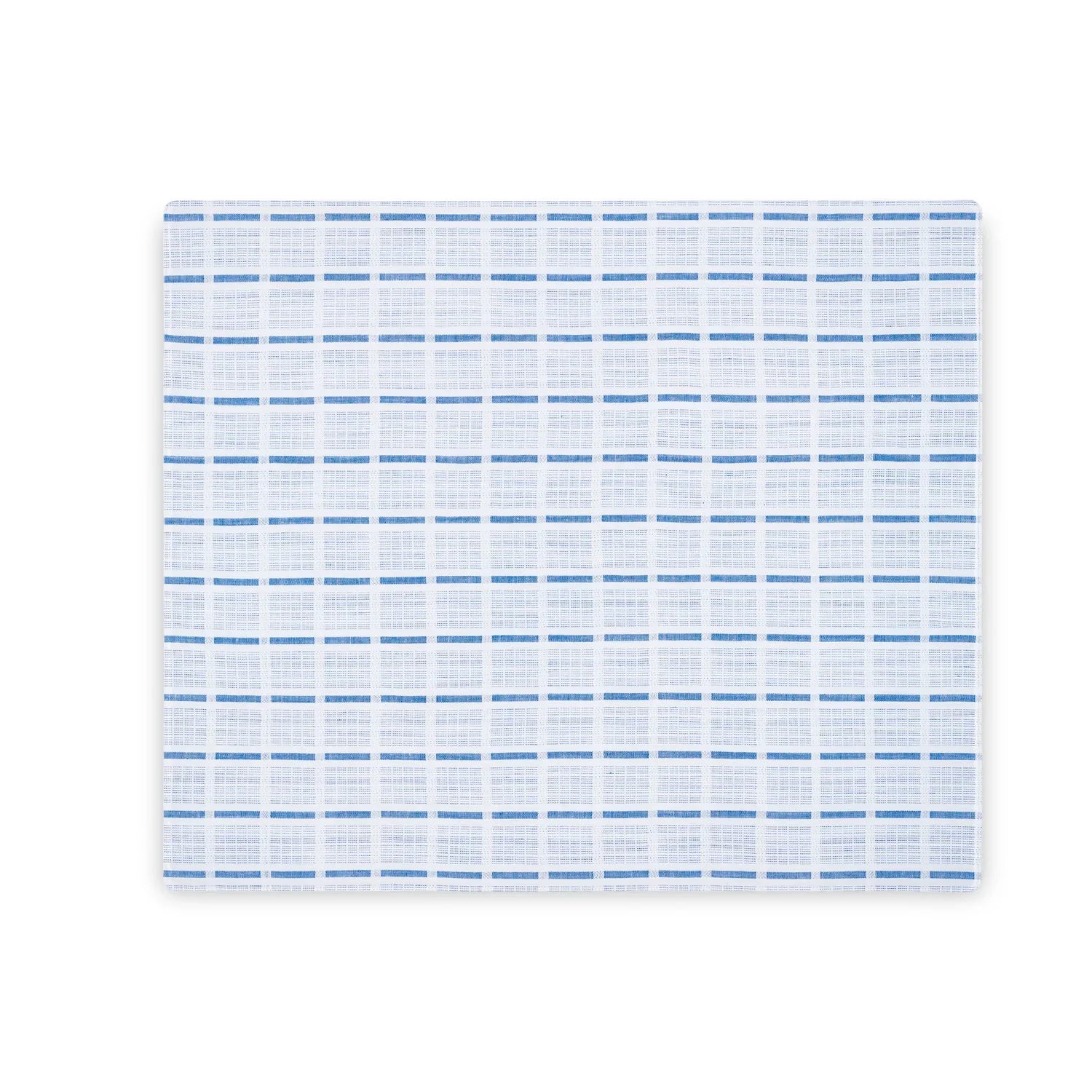 Blue Check Acrylic Placemats (Set of 4)