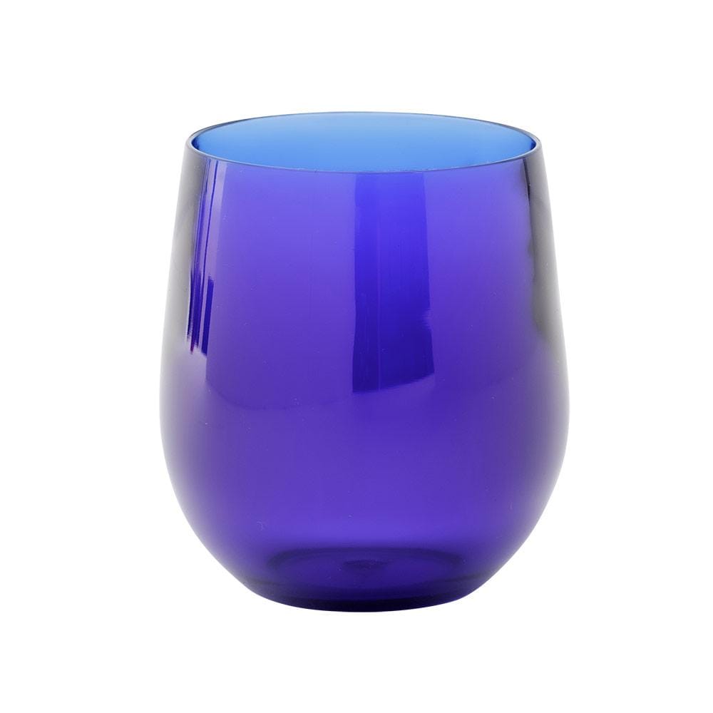 Cobalt Acrylic Wine Glass (Set of 4)