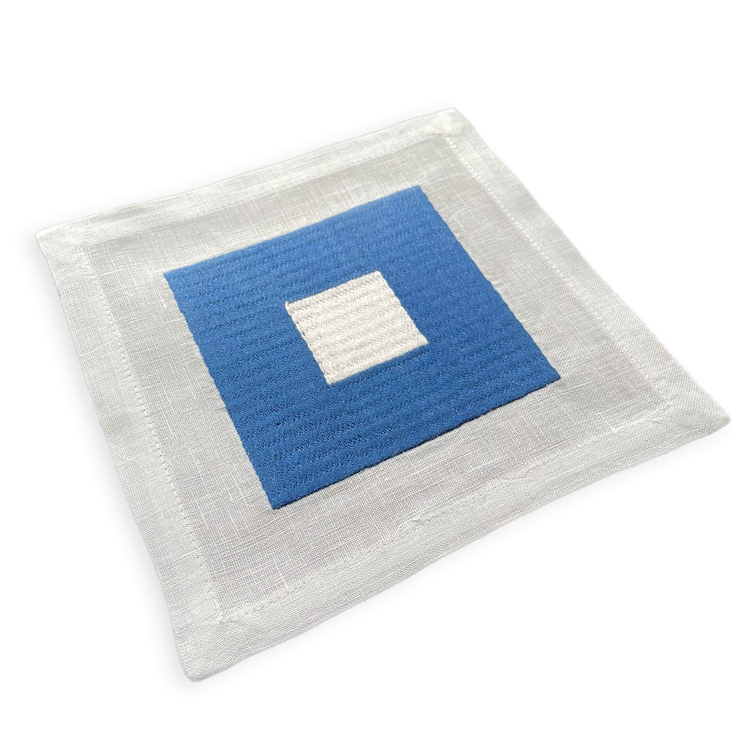 Flags, Linen Cocktail Napkins (Set of 4)
