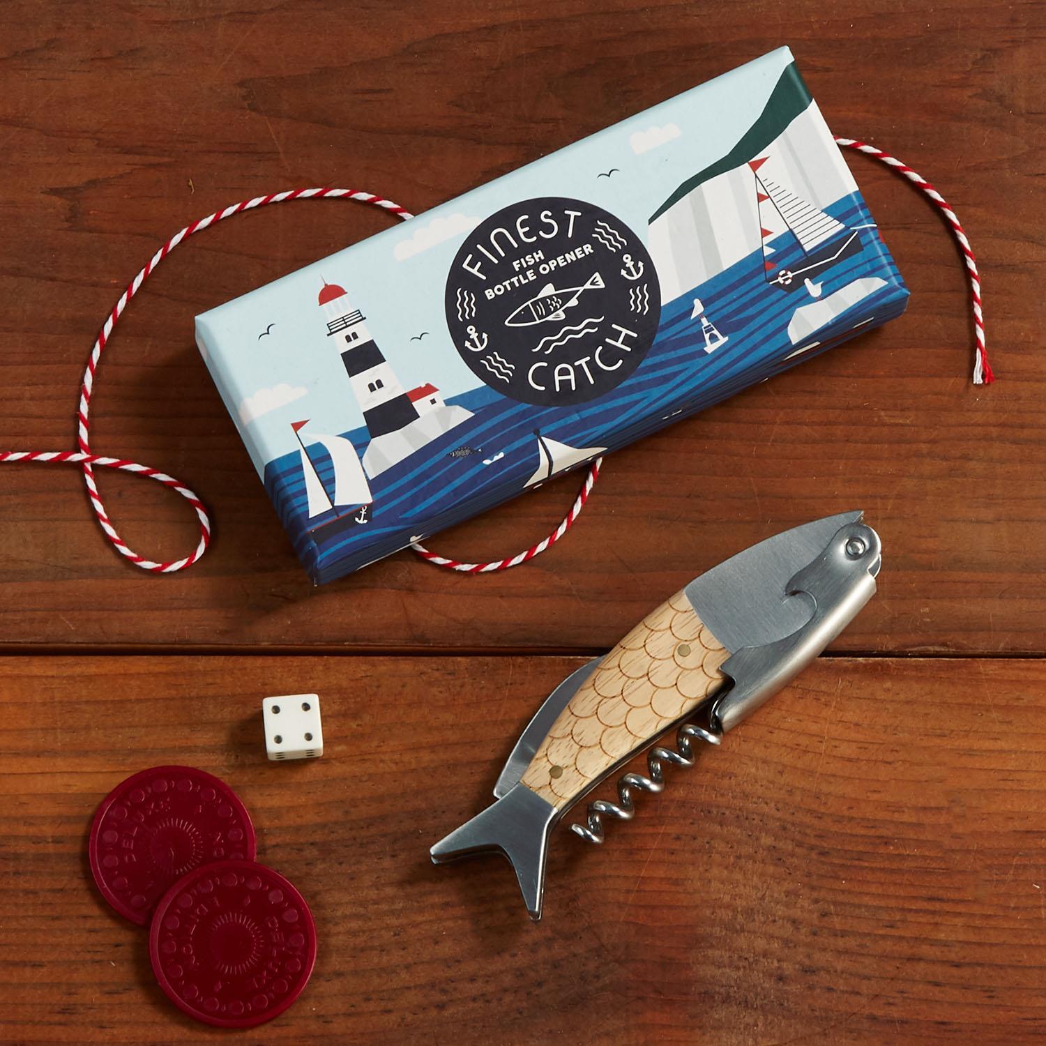 Fish Shape 3-in-1 Bottle Opener
