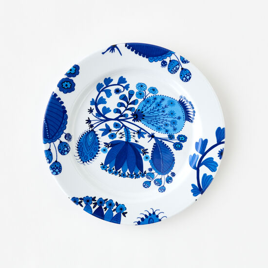 Blue and White Plate